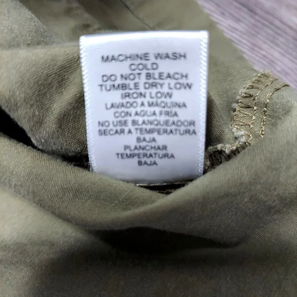 Love Tree Women's Army Green Hooded Utility Vest